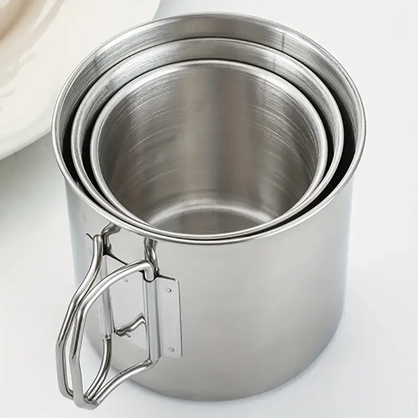 stainless steel camping cup